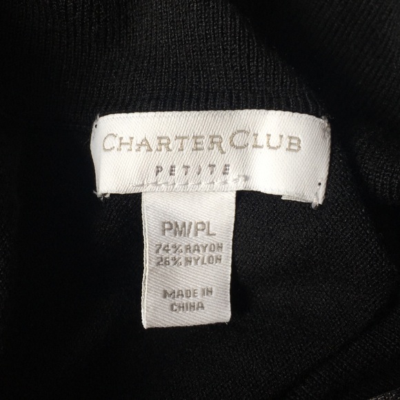 🆕 Charter Club Sweater Cape - Picture 4 of 4
